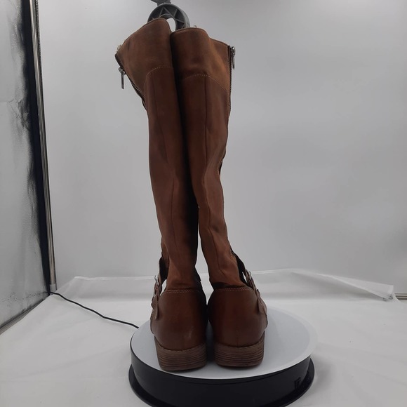 ZigiSoho Stephany Brown Women's Tall Riding Boot Size 9 - Picture 4 of 8
